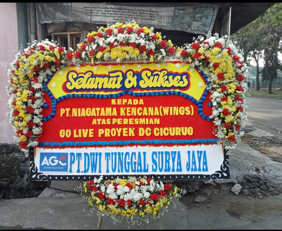 Karangan Bunga Papan